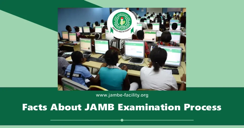 Facts About JAMB Examination Process for 2025/2026